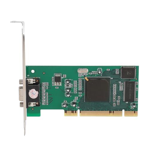 ciciglow PCI Grafische Kaart, 8 MB 32 Bit PCI VGA Videokaart Computer Grafische Kaart voor ATI Rage XL voor 64 Bit PCI X voor Server Industriële Computer Multi-display