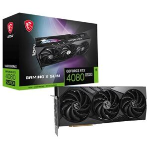 MSI GeForce RTX 4080 Super 16G GAMING X SLIM