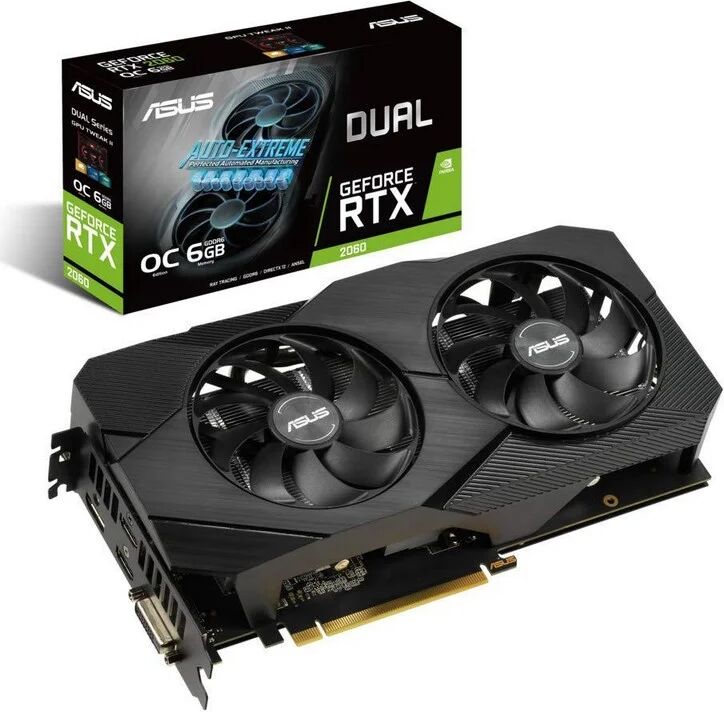 Asus geforce rtx 2060 dual oc evo edition 6gb gddr6