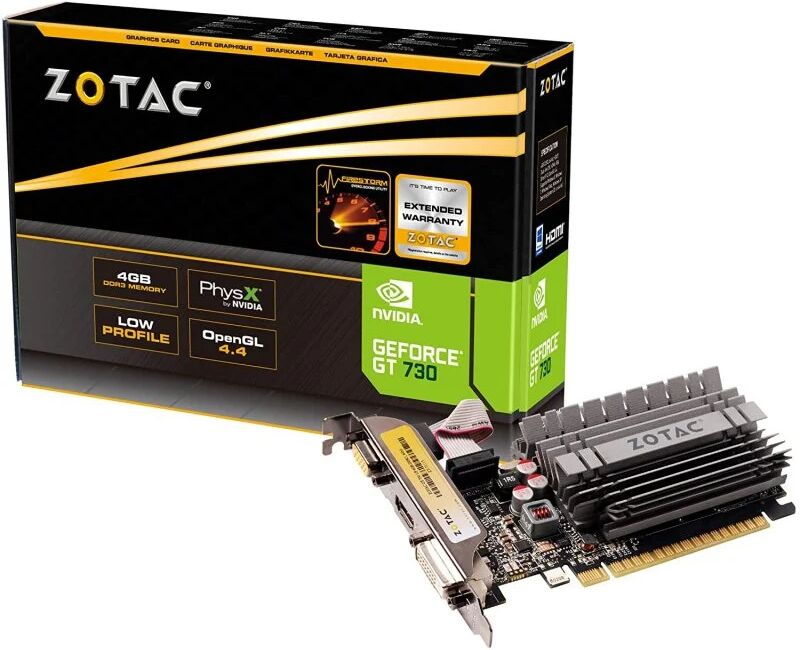 Zotac geforce gt730 zone edition 4gb gddr3