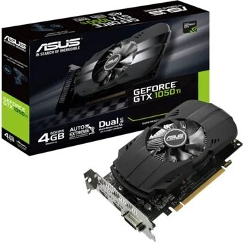 Asus Placa Gráfica GeForce GTX 1050Ti Phoenix (NVIDIA - 4 GB DDR5)