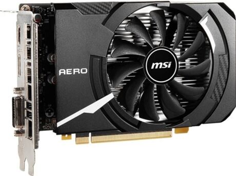 MSI Placa Gráfica GeForce GTX 1650 D6 AERO ITX (NVIDIA - 4 GB GDDR6)