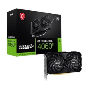 MSI GeForce RTX 4060 Ti VENTUS 2X BLACK 16G OC