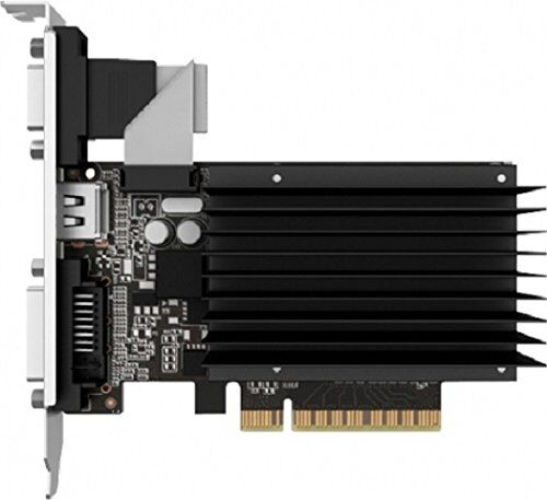 NEAT7300HD46-2080H Palit GeForce GT 730 tyst 2 GB DDR3 Nvidia grafikkort (PCI Express 2.0, HDMI, DVI-D, VGA, 64 bit)