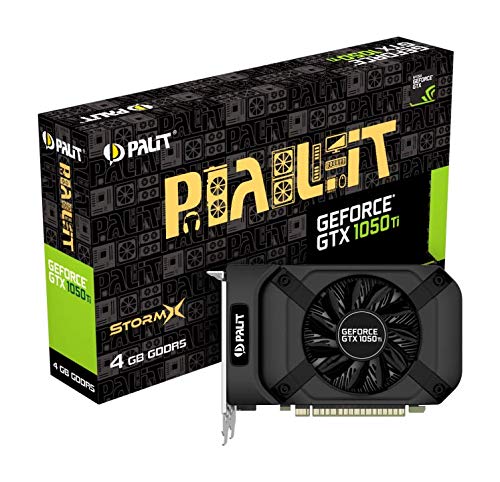 113797 Palit GeForce GTX 1050 Ti NE5105T018G1F grafikkort 4 GB (DDR5 128 bit) svart