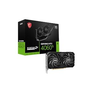 MSI GeForce RTX 4060Ti Dual OC 8GB GDDR6 PCI-Express Graphics Card