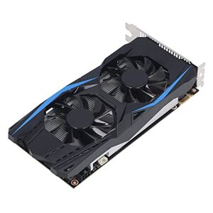 Bewinner GTX950 Computer Gaming Graphics Card 2GB, GDDR5 PC Gaming Video Graphics Card with Dual Cooling Fan, Support 4K HDR, 128Bit Low Noise HDMI Video Card for Windows 7,10