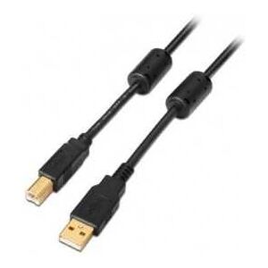 Cable Usb(A)M 2.0 Impresora  A Usb(B)M Aisens 2M 2M/Macho A A101-0009