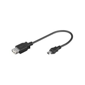 Cable Usb(A) 2.0 A Mini Usb(B) 2.0 Goobay 0.2M 95006