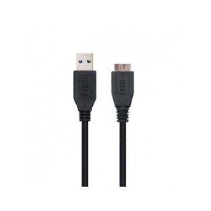 Cable Usb(A) 3.0 A Micro Usb(B) Nanocable 1M Negro 10.01.1101-Bk