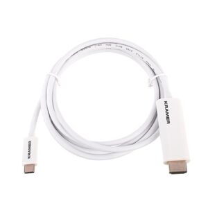 Kramer C-USBC/HM-6 Cable 1.8 m Blanco