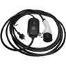 Cable carga tipo 2 a Schuko compatible con Jeep Grand Cherokee 4xe phev coche eléctrico - Cable conexión, 1 fase, 16 a, 3,5 kW, 7 m - Vhbw