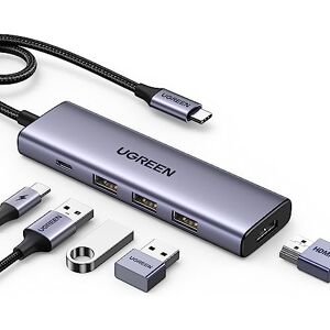 UGREEN Cable Alargador USB 3.0 Extension Macho a Hembra para Ordenador, TV  Coche y Periféricos como Impresora, Ratón, Teclado, Hub, Pendrive, Mando de