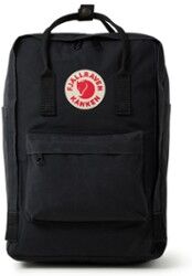 Fjällräven Kånken rugzak met 15 inch laptopvak - Zwart