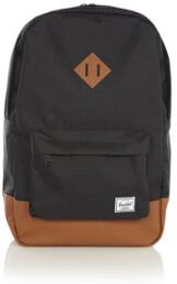 Herschel Supply Rugzak Heritage zwart met 15 inch laptopvak - Zwart