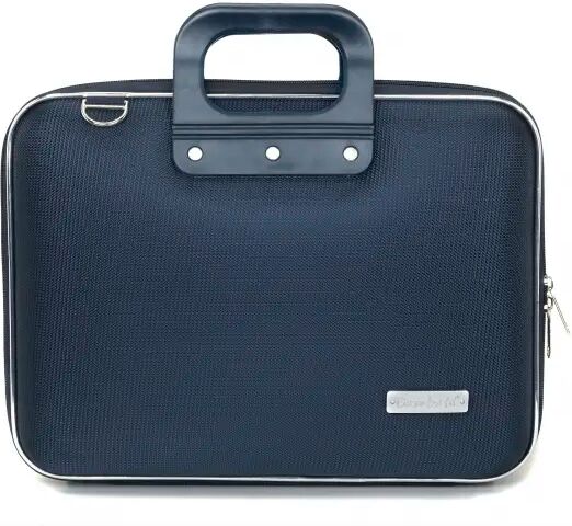 BOMBATA Laptoptas 13" 38x29x7cm Donkerblauw Nylon Blauw