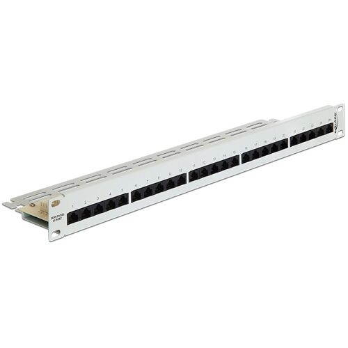 Delock 19? Patch Panel 25 Port Cat.3 ISDN grey