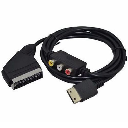 Scart + Tulp AV kabel voor SEGA Dreamcast - 1,5 meter   Dolphix