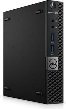 Dell Wie neu: Dell OptiPlex 7040 Micro USFF   Intel 6th Gen   i5-6500T   4 GB   256 GB SSD   Win 10 Pro