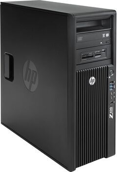 HP Wie neu: HP Z420 Workstation   Xeon E5   E5-1620 v2   32 GB   500 GB HDD   K2000   DVD-RW