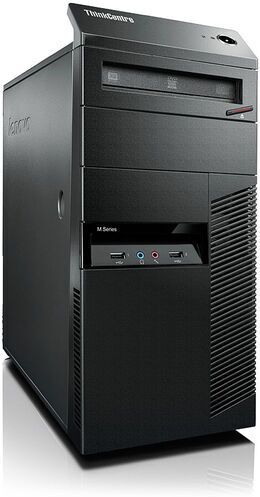 IBM Wie neu: Lenovo ThinkCentre M93p Tower   Intel 4th Gen   i5-4670   8 GB   128 GB SSD   DVD-RW   Win 10 Pro