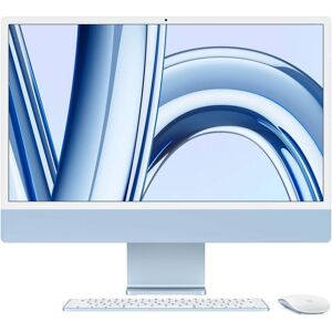 Apple iMac 24 Zoll, M3 Chip, 8C CPU, 8C GPU Blau Größe Mac OS