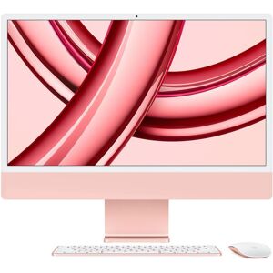 Apple iMac 24 Zoll, M3 Chip, 8C CPU, 10C GPU Rosé Größe Mac OS