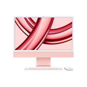 Apple iMac 24 Zoll, M3 Chip, 8C CPU, 8C GPU Rosé Größe Mac OS