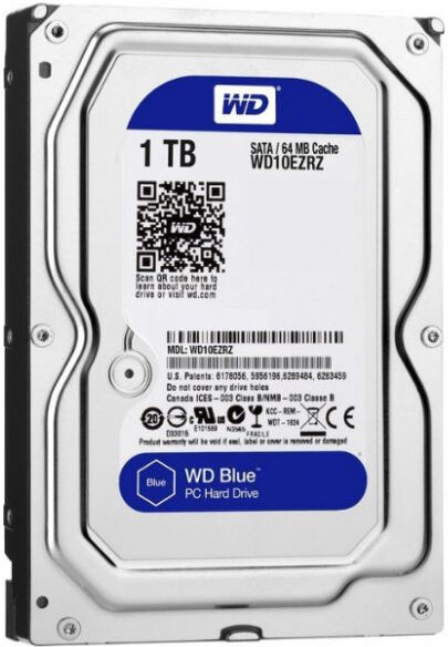 Western Digital Blue (WD10EZRZ) - 3.5 Zoll SATA3 - 1TB