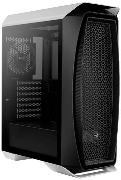 Aerocool Aero One - Midi-Tower mit Seitenfenster - Weiss