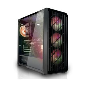 SYSTEMTREFF Gamer Rechner - Ryzen 5 5600G - AMD RX Vega - 7Core 4GB - 16GB  - 512GB M.2 NVMe +  - Windows 11 Pro - Desktop PC Computer