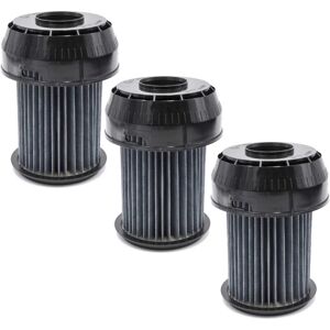 3x Faltenfilter kompatibel mit Bosch bgs 614 M102, 618 M1, 6220 GB/01, 6225 GB/01, 6225, 61842, 62232 Staubsauger - Filter, Patronenfilter - Vhbw