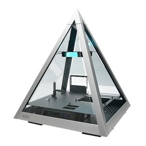 Azzatek Azza Pyramid 804L ATX Gaming Tower, RGB Beleuchtung, Glasfenster
