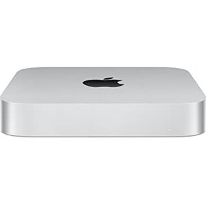 Apple 2023 Mac Mini Desktopcomputer mit M2 Chip, 8 GB RAM, 256 GB SSD Speicher, Gigabit Ethernet. Funktioniert mit iPhone/iPad