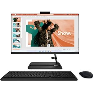 Lenovo IdeaCentre AIO 3 All-in-One Gen 7-23,8 Zoll FullHD Display (Intel® Core™ i3-1215U, 512GB SSHD, 8GB RAM, DVD±RW, Speakers, WiFi 6, Windows 11 Home) Tastatur +USB-Maus Schwarz