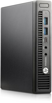 HP Wie neu: HP EliteDesk 800 G2 DM (USFF)   Intel 6th Gen   i5-6500T   4 GB   500 GB HDD   Win 10 Pro