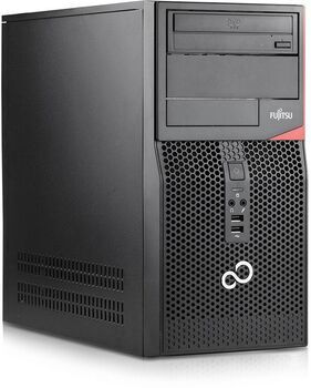 fujitsu Wie neu: Fujitsu Esprimo P556 E85+ Micro Tower   Intel 6th Gen   i5-6500   16 GB   500 GB HDD   DVD-ROM   Win 10 Pro