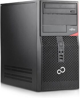 fujitsu Wie neu: Fujitsu Esprimo P556 E85+ Micro Tower   Intel 6th Gen   i5-6500   16 GB   512 GB SSD   DVD-ROM   Win 10 Pro