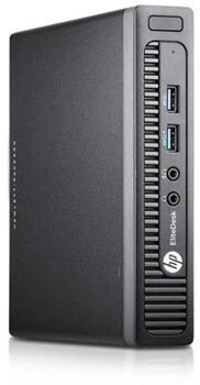 HP Wie neu: HP EliteDesk 800 G1 DM (USFF)   i5   i5-4670T   8 GB   256 GB SSD   WLAN   Win 10 Pro