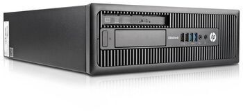 HP Wie neu: HP EliteDesk 800 G1 SFF   Intel 4th Gen   i5-4570   8 GB   240 GB SSD   DVD-ROM   Win 10 Pro