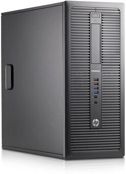 HP Wie neu: HP EliteDesk 800 G1 Tower   Intel 4th Gen   i7-4770   8 GB   120 GB SSD   DVD-RW   Win 10 Pro