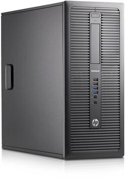 HP Wie neu: HP EliteDesk 800 G1 Tower   Intel 4th Gen   i7-4770   8 GB   1 TB SSD   DVD-RW   Win 10 Pro