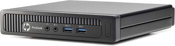 HP Wie neu: HP ProDesk 400 G1 DM (USFF)   i3   i3-4160T   8 GB   128 GB SSD   Win 10 Pro