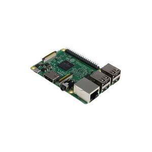 Raspberry Pi 3 Model B - Enkelttavle-computer - Broadcom BCM2837 / 1.2 GHz - RAM 1 GB - 802.11b/g/n, Bluetooth 4.1