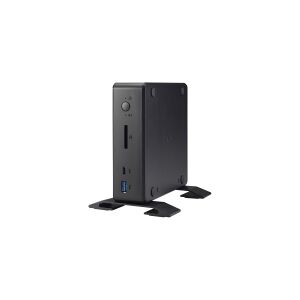 Shuttle Computer Group Shuttle XPC nano NC10U7 - Barebone - mini PC - 1 x Core i7 8565U / 1.8 GHz ULV - RAM 0 GB - UHD Graphics 620 - Gigabit Ethernet WLAN: - 802.11b/g/n - sort