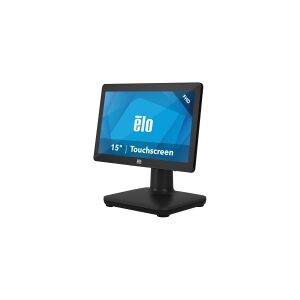 Elo TouchSystems EloPOS System - Med I/O Hub Stand - alt-i-én - 1 x Core i3 8100T / 3.1 GHz - RAM 4 GB - SSD 128 GB - UHD Graphics 630 - GigE - WLAN: 802.11a/b/g/n/ac