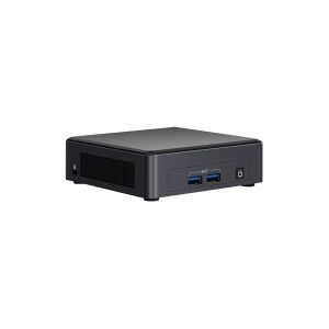 Intel Next Unit of Computing 11 Pro Kit NUC11TNHi70Z - Barebone - mini PC - 1 x Core i7 1165G7 - RAM 0 GB - Intel Iris Xe Graphics - Gigabit Ethernet, Bluetooth 5.2 WLAN: - 802.11a/b/g/n/ac/ax, Bluetooth 5.2