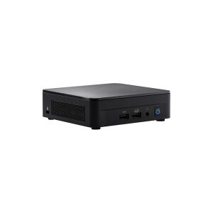 Intel Next Unit of Computing 12 Pro Kit - NUC12WSKi5 - Barebone - Slim Chassis - 1 x Core i5 1240P - RAM 0 GB - Intel Iris Xe Graphics - Gigabit Ethernet, 2.5 Gigabit Ethernet, Bluetooth 5.2 WLAN: - 802.11a/b/g/n/ac/ax, Bluetooth 5.2