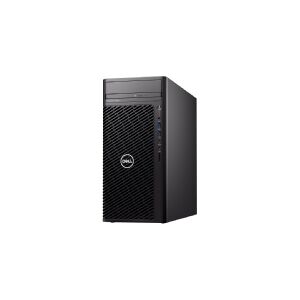 Dell Precision 3660 Tower - MT - 1 x Core i7 13700 / 2.1 GHz - vPro Enterprise - RAM 16 GB - SSD 512 GB - NVMe, Class 40 - DVD-skriver - UHD Graphics 770 - GigE - Win 11 Pro - skærm: ingen - tastatur: Pan Nordic - sort - BTP - med 3 års Basic Onsite Servi