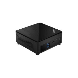 MSI Cubi 5 12M 022BDE - Barebone - mini PC - 1 x Core i3 1215U / 1.2 GHz - RAM 0 GB - UHD Graphics - GigE, 2.5 GigE, 802.11ax (Wi-Fi 6E), Bluetooth 5